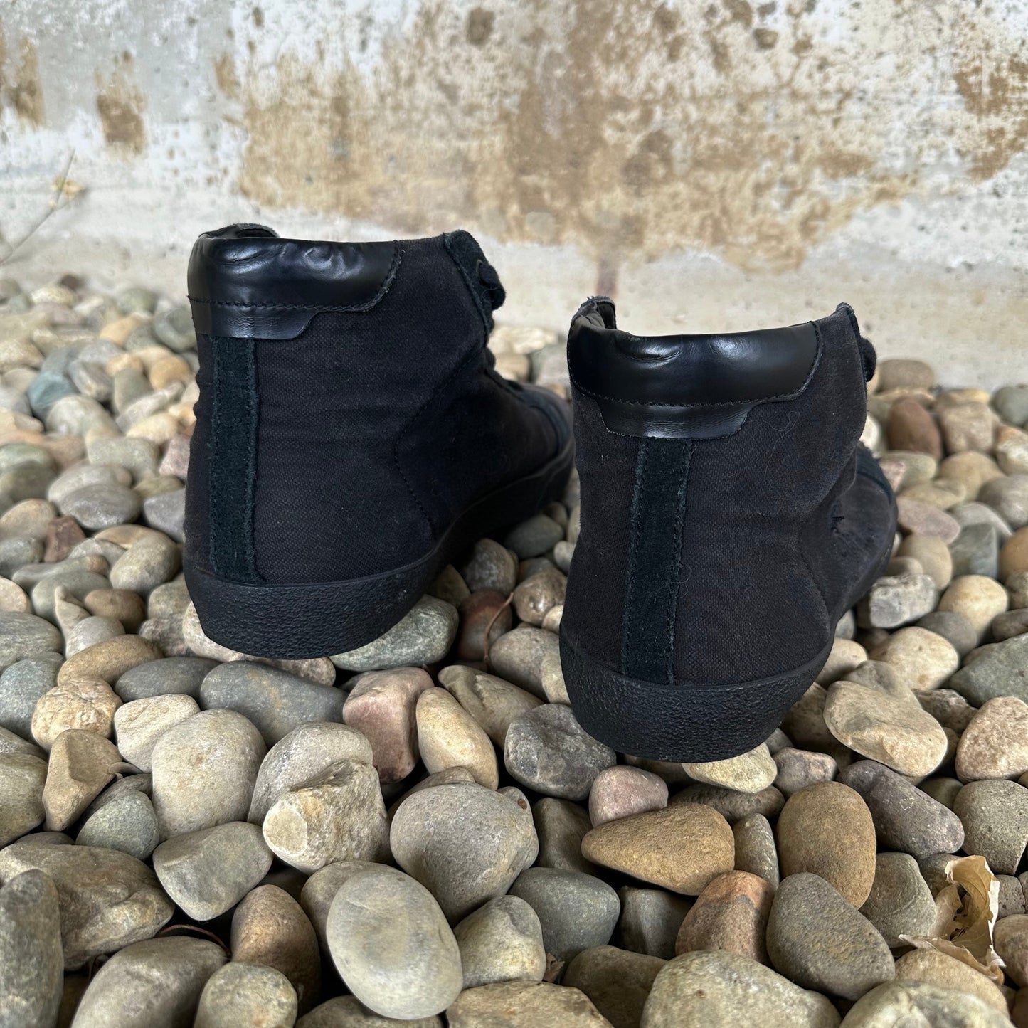 Distressed ‘SL-06’ Mid-Top Sneaker  Shoes 269archive