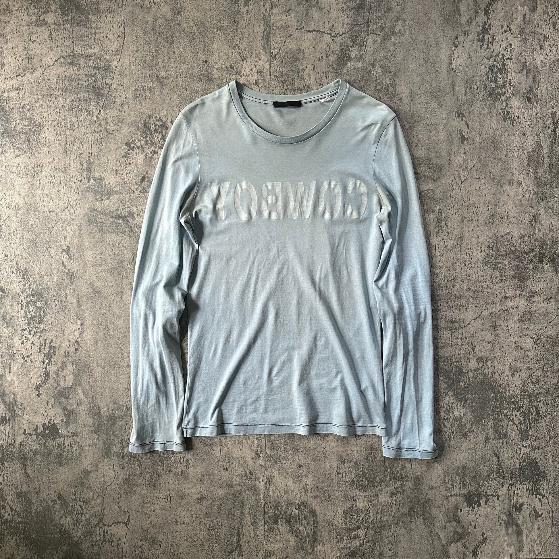 SS04 Sample ‘Cowboy’ Long Sleeve Tee  Shirts & Tops 269archive