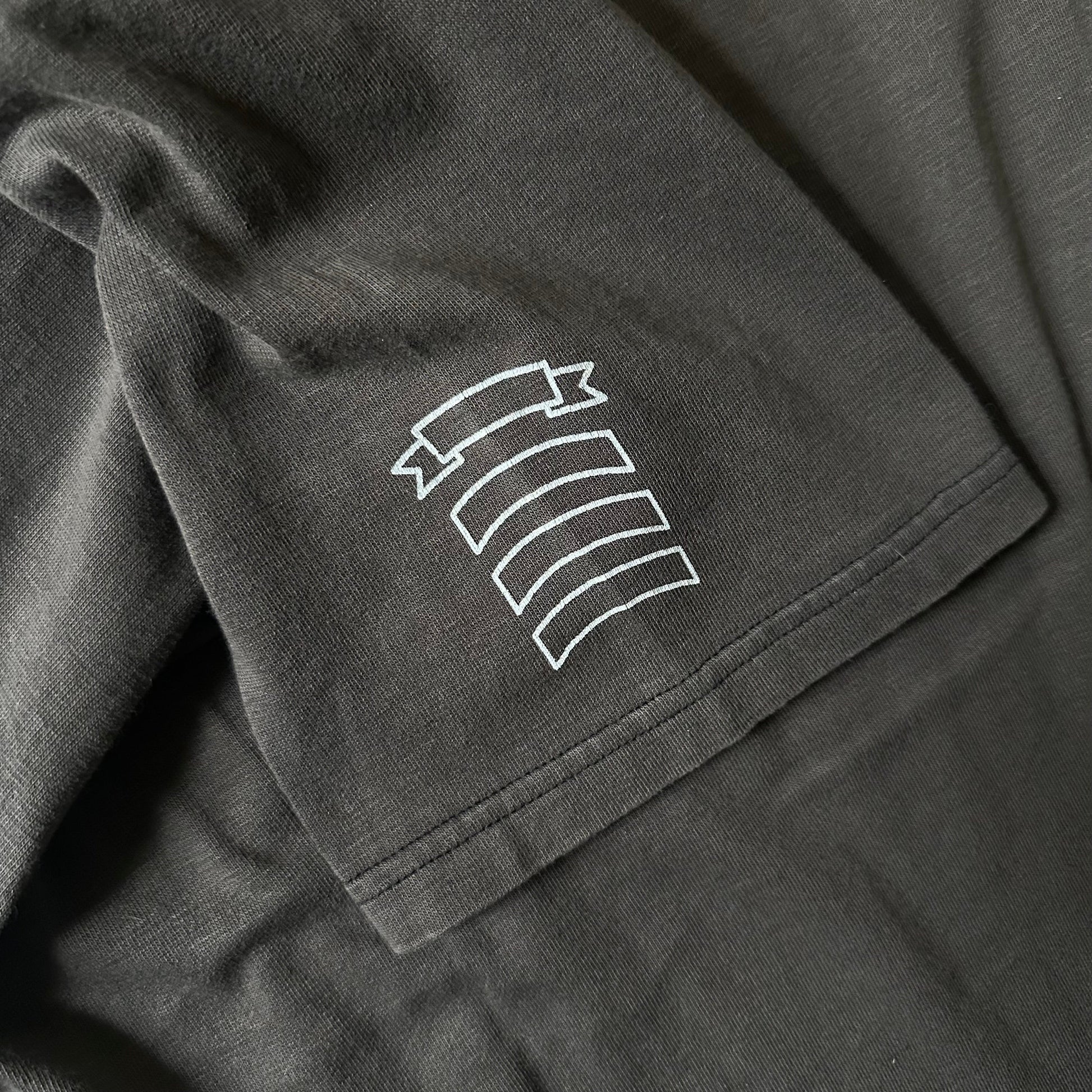 AW01 ‘Standards’ Distressed Shield Tee   269archive