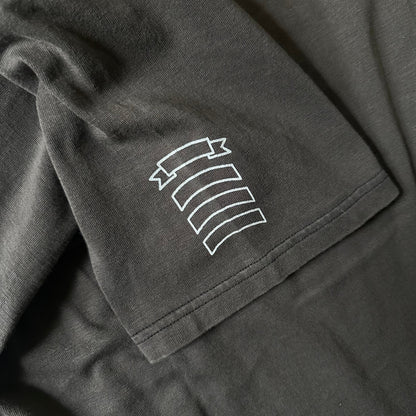 AW01 ‘Standards’ Distressed Shield Tee   269archive