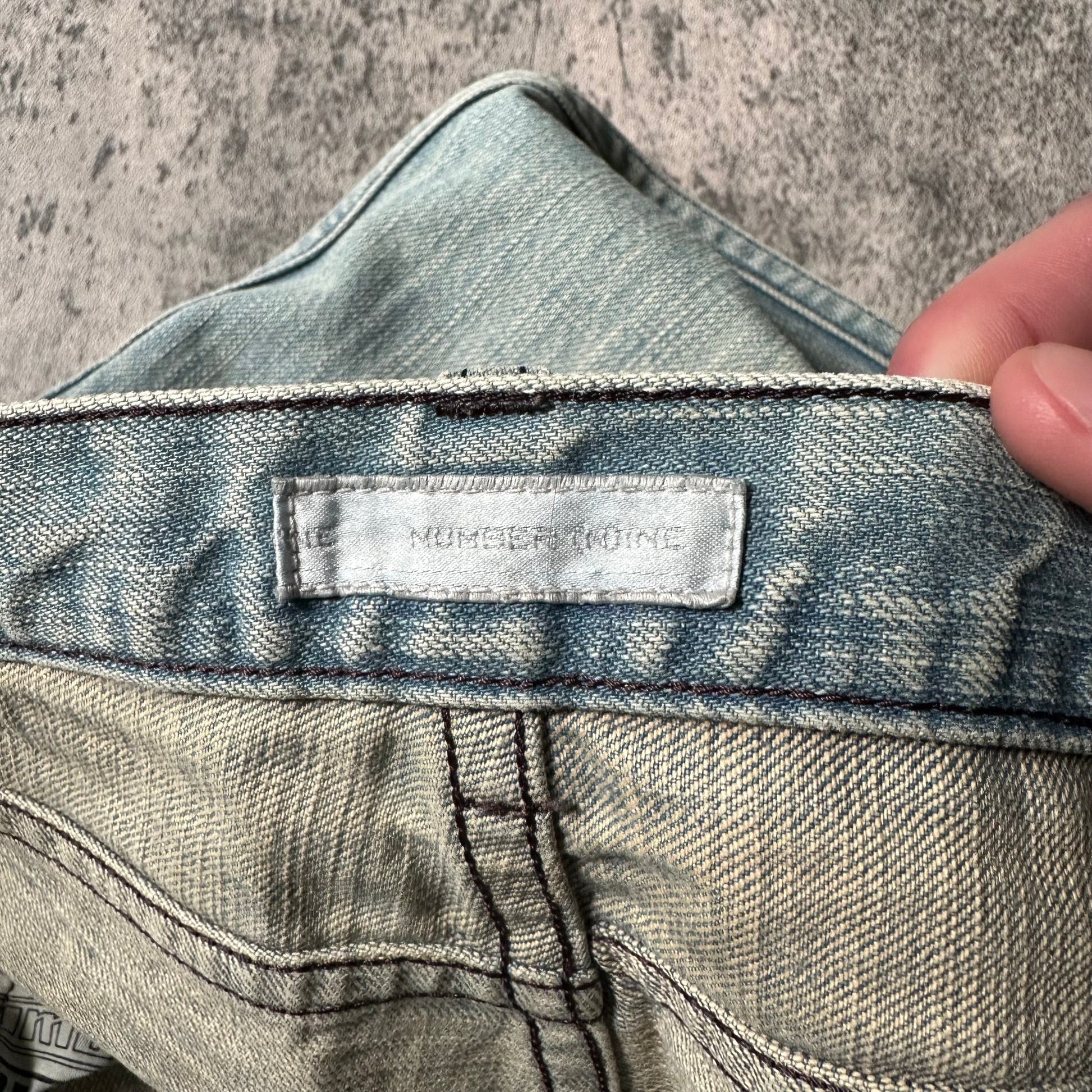 AW02 ‘Nowhere Man’ Mud Dirt Wash Denim   269archive
