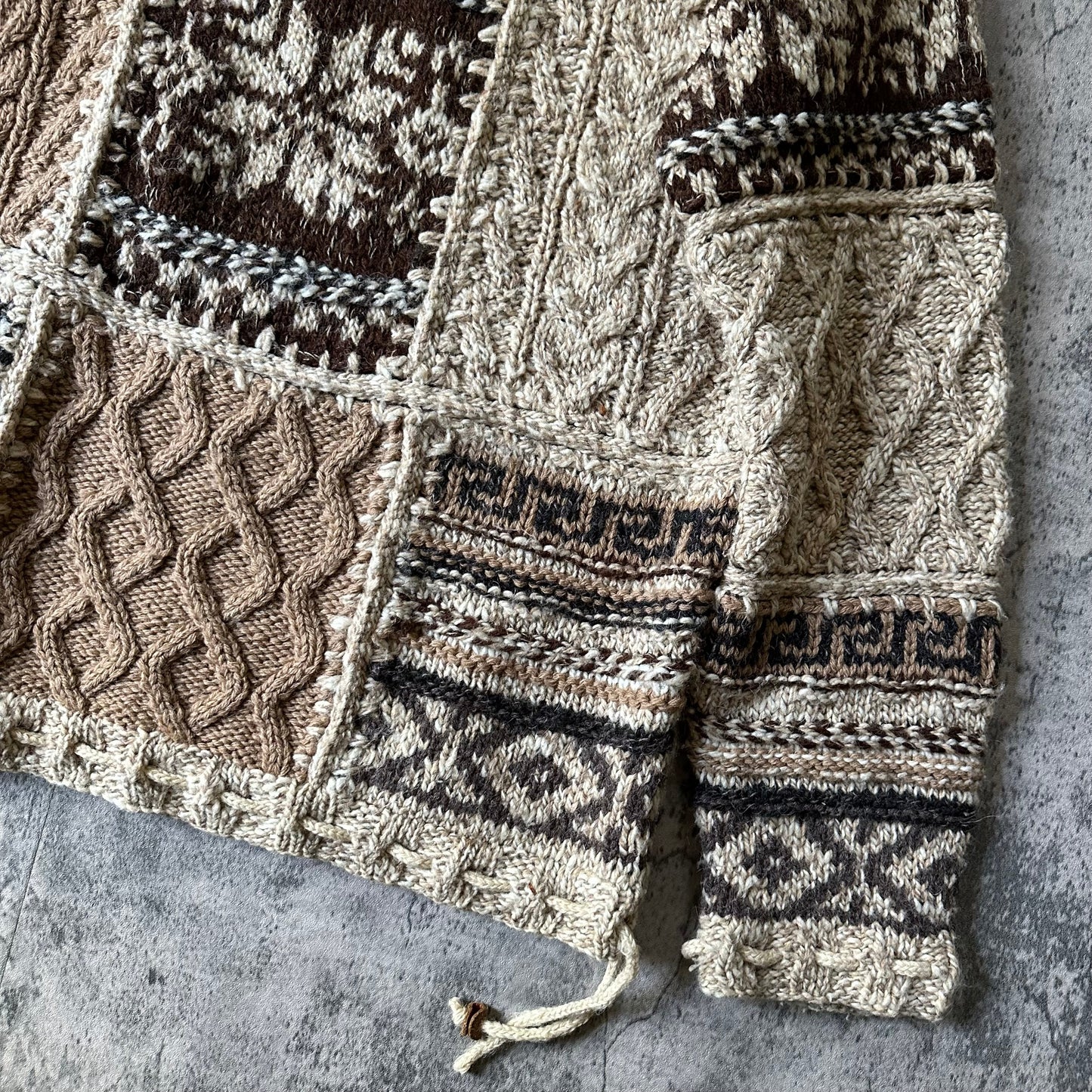 1990s Yoshiyuki Konishi Cable-Knit Sweater   269archive
