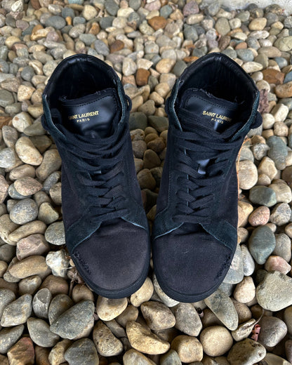 Distressed ‘SL-06’ Mid-Top Sneaker  Shoes 269archive