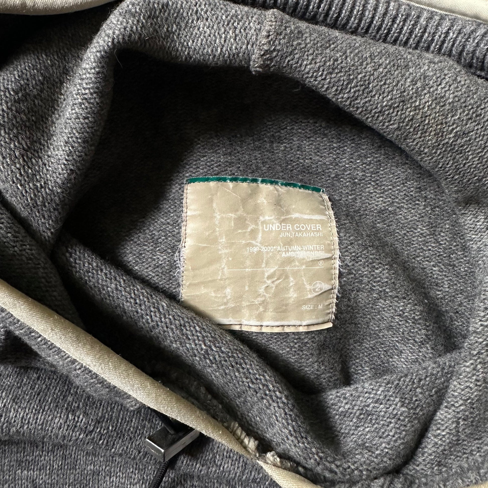 AW99 ‘Ambivalence’ Wool Hoodie   269archive