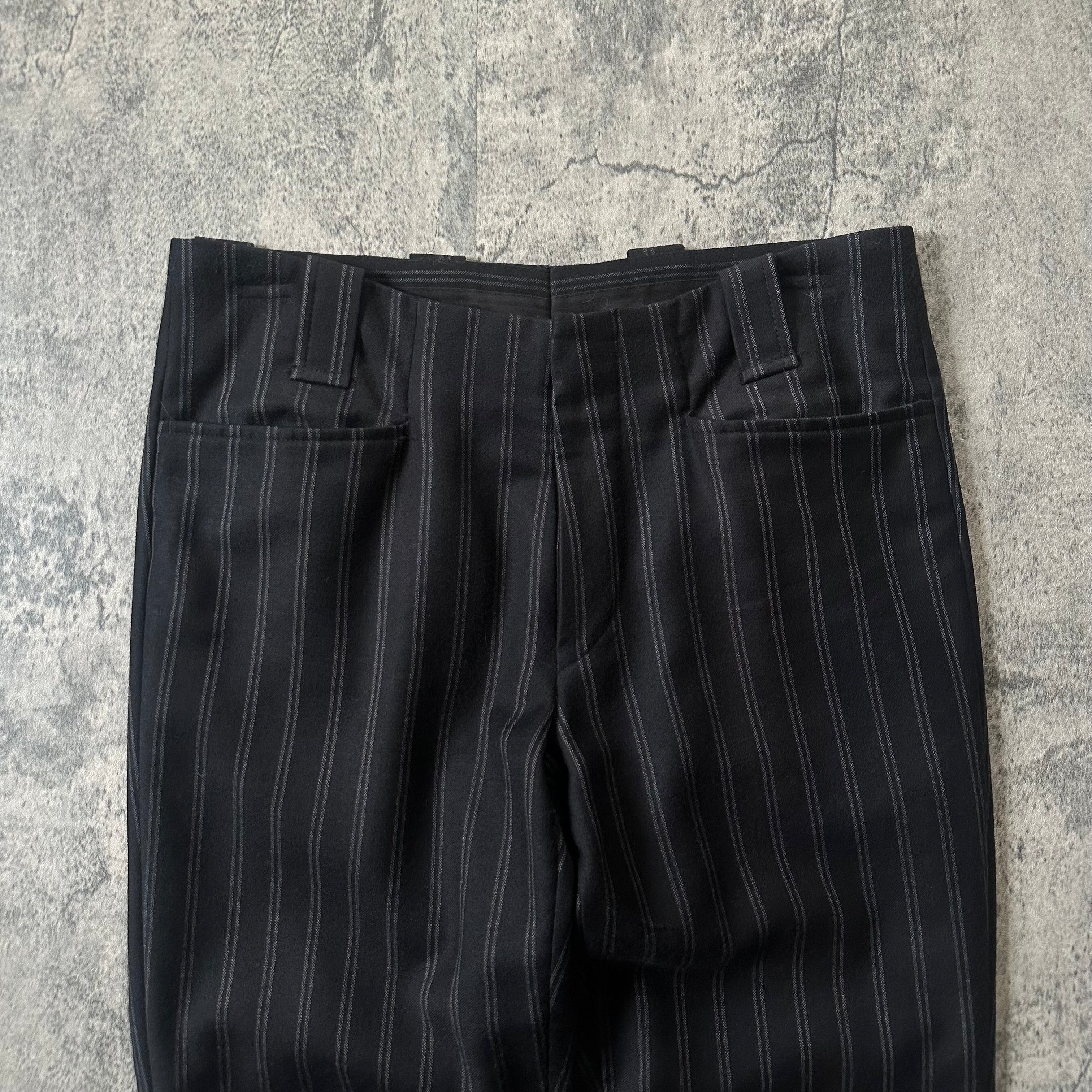2000s Gucci by Tom Ford “Pinstripe” Bootcut Pants