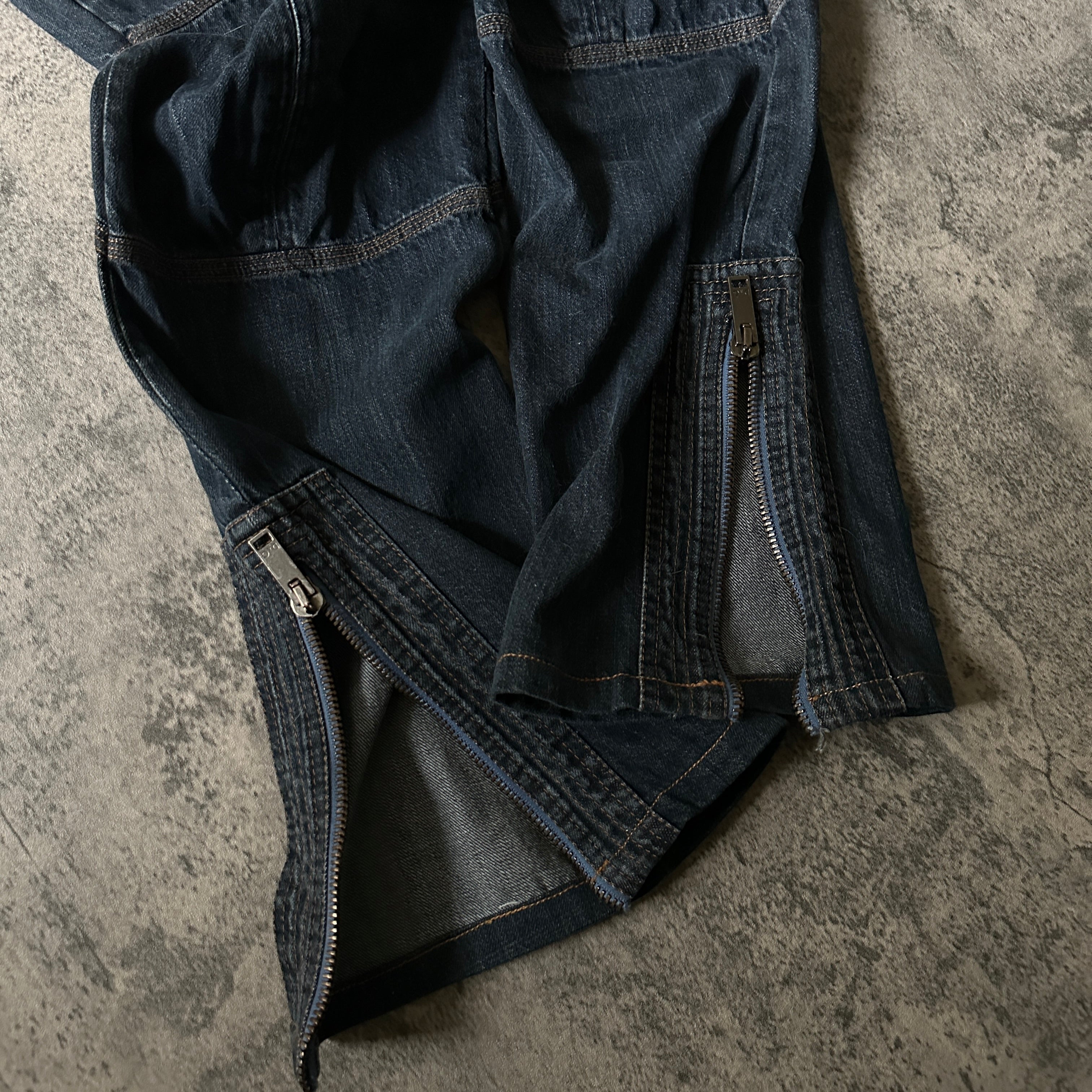 2000s Dolce & Gabbana “Belted” Bootcut Denim