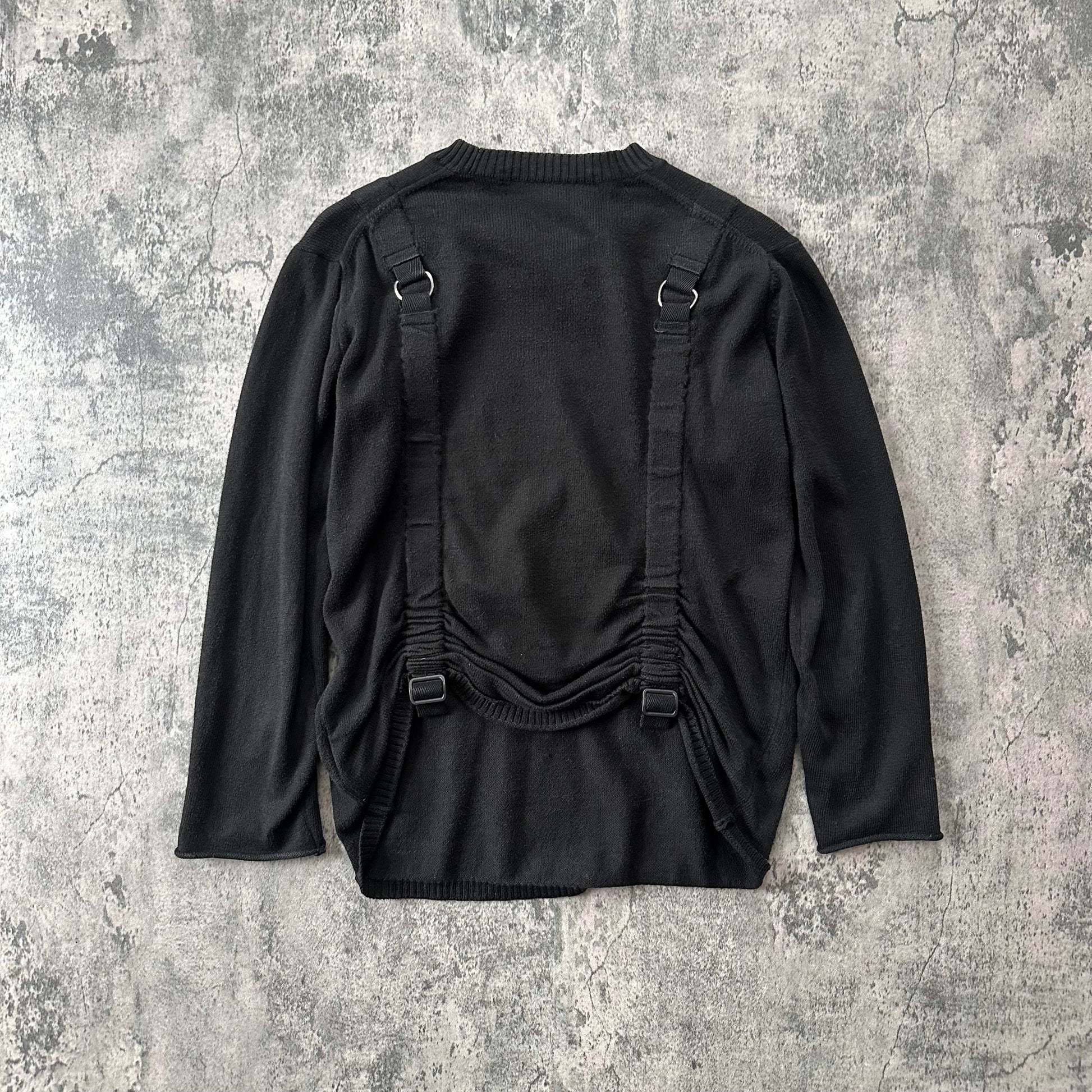AW03 ‘Parachute’ Bondage Wool Sweater   269archive
