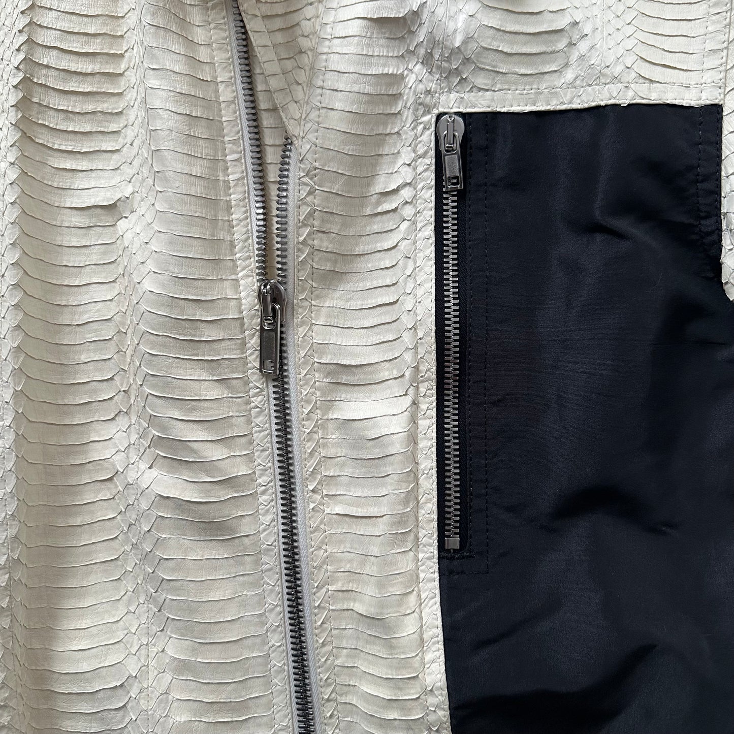SS20 ‘Tecuatl’ Snakeskin Leather Jacket