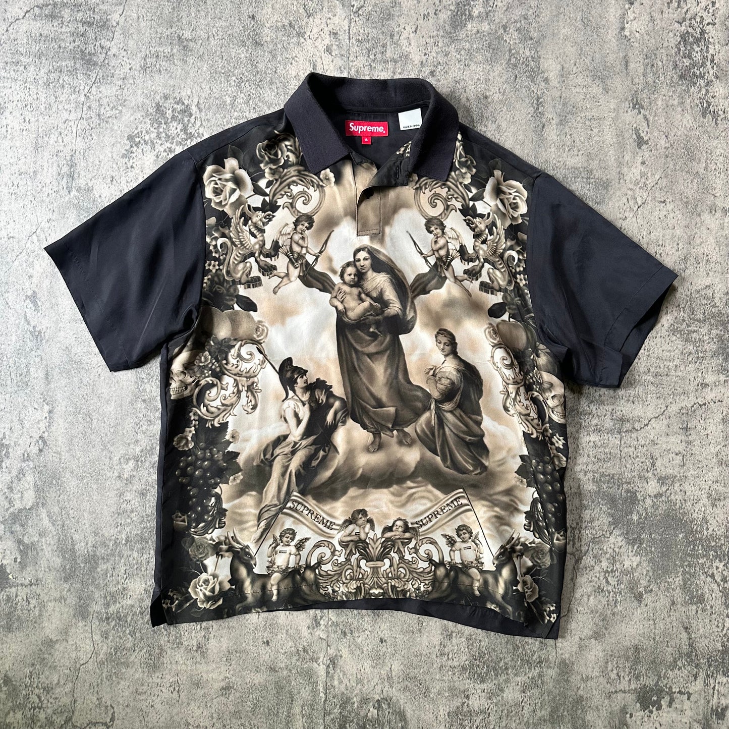FW22 Heavenly Silk Polo Shirt  Shirts & Tops 269archive