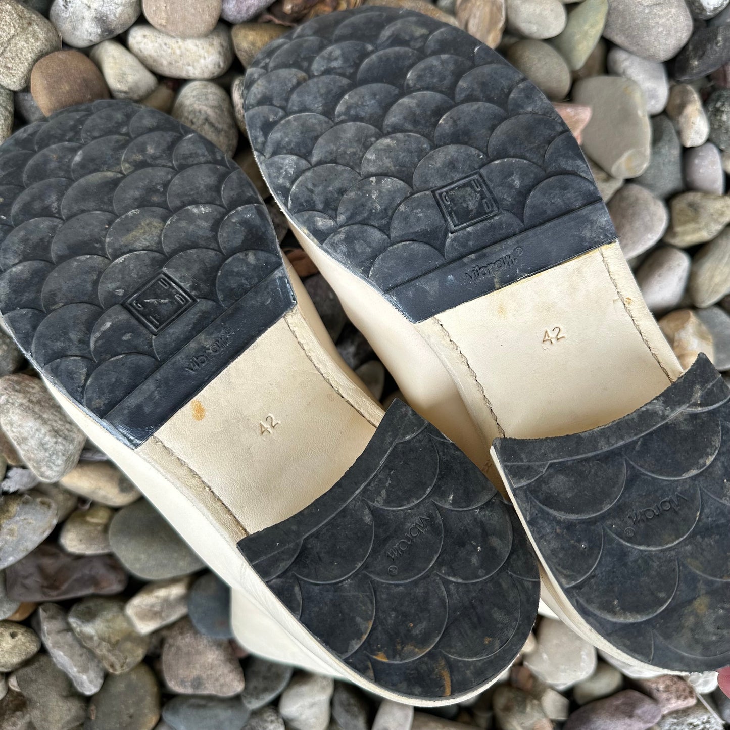 986 Horse Leather Back Zip Boots  Shoes 269archive