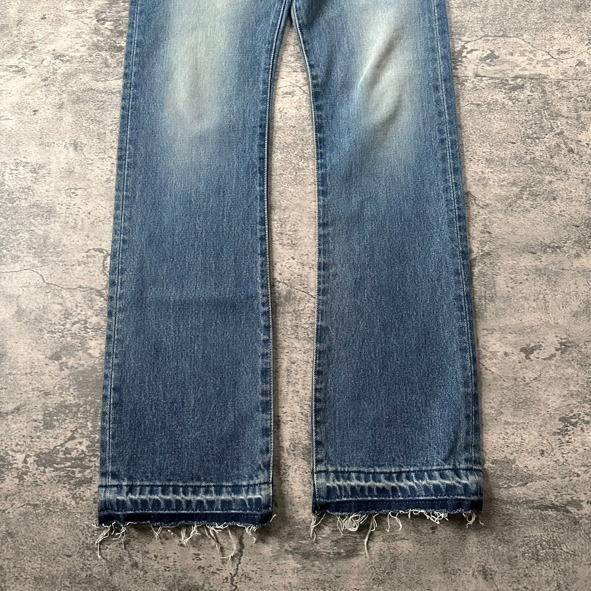 Levi’s ‘Unhemmed’ 517 Bootcut Denim   269archive