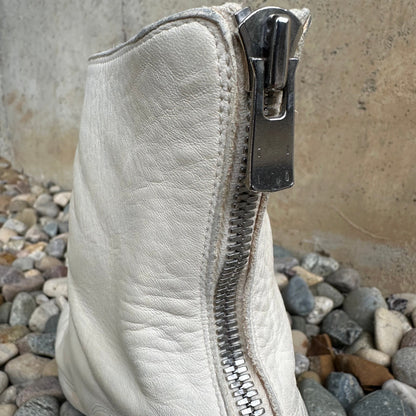 986 Horse Leather Back Zip Boots  Shoes 269archive