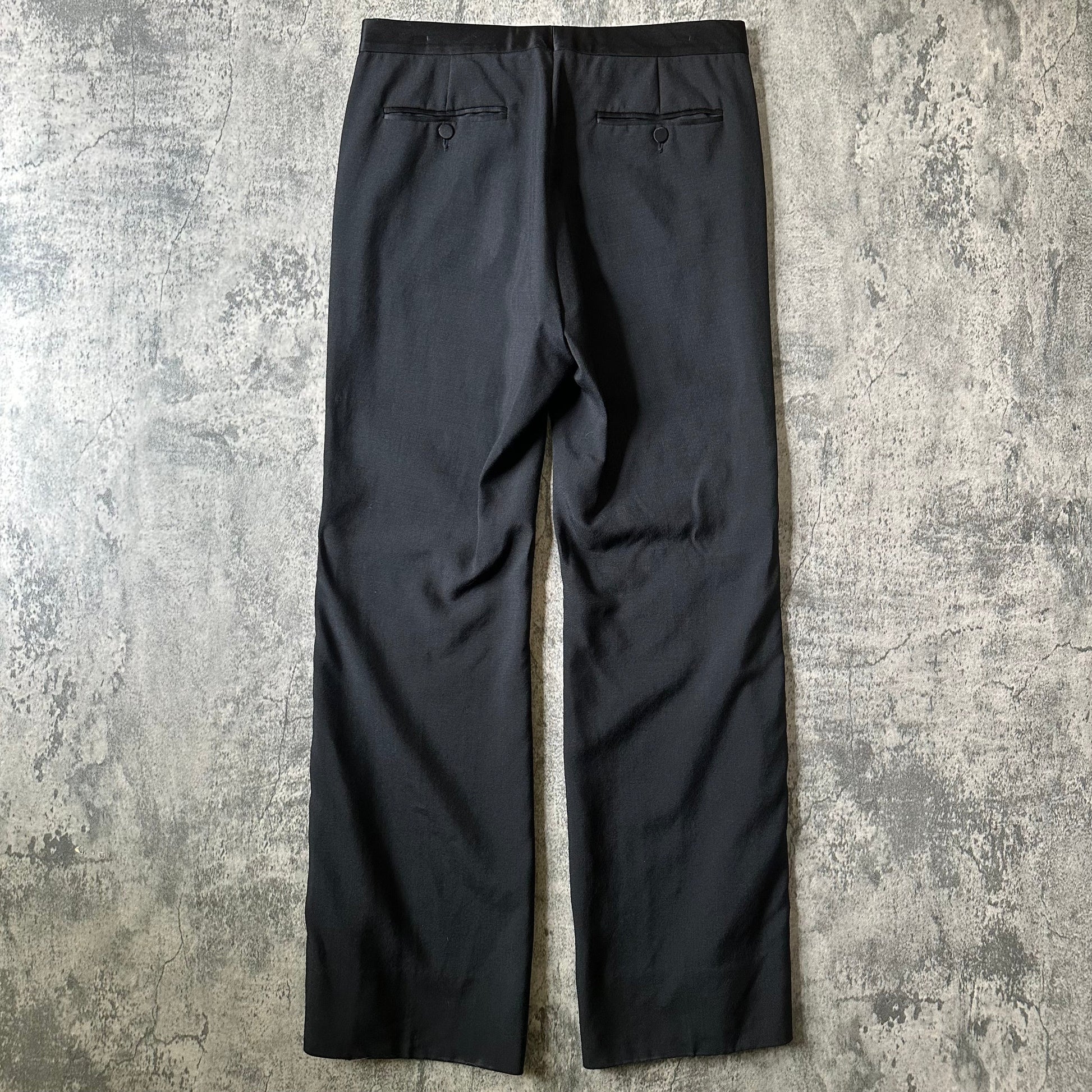 Wide-Leg Tuxedo Pants   269archive