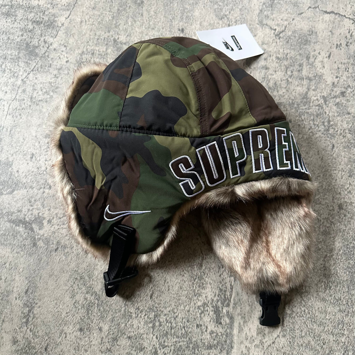 FW26 Camo Trooper Hat   269archive
