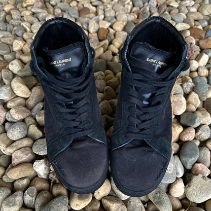 Distressed ‘SL-06’ Mid-Top Sneaker  Shoes 269archive