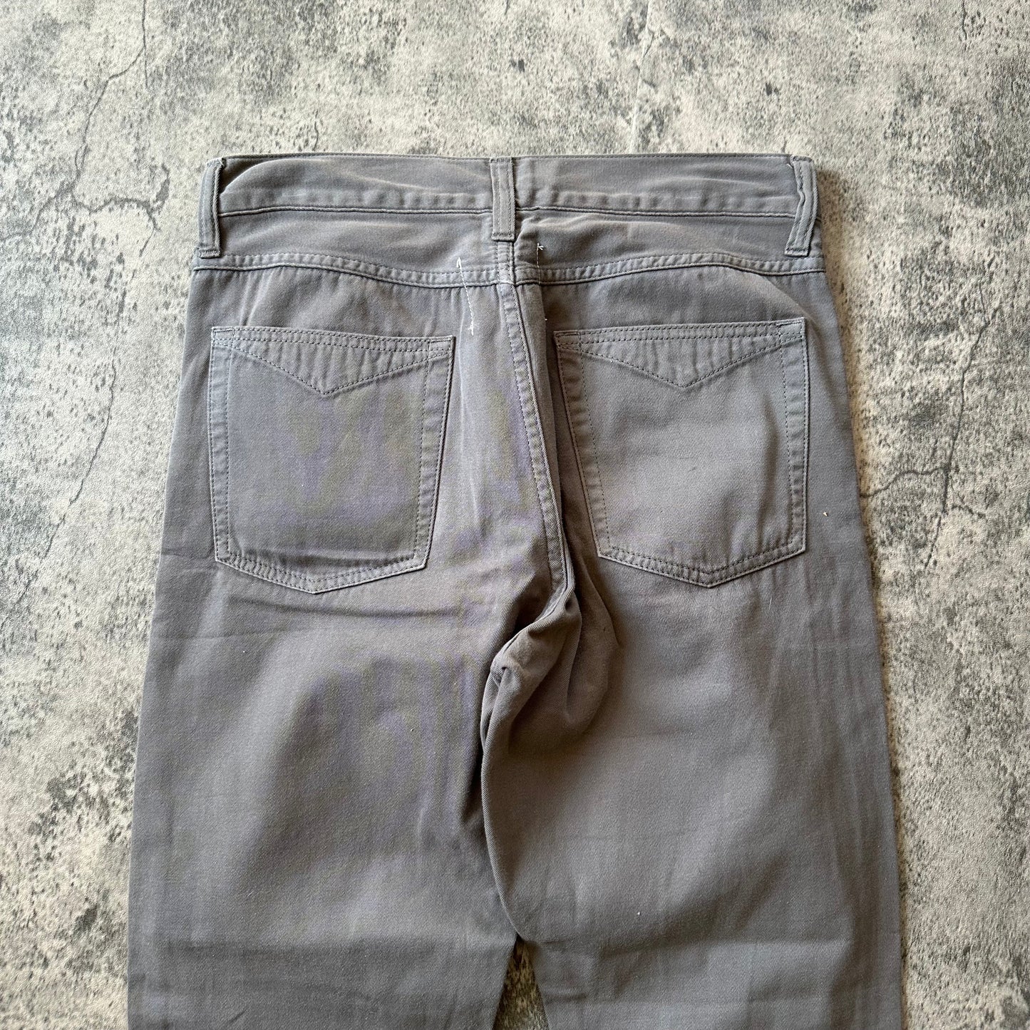 AW15 Grey Cotton Shell Tapered Pants  Pants 269archive