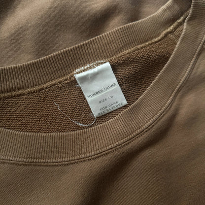 AW01 Number (N)ine “Standards” Shield Crewneck - 269archive