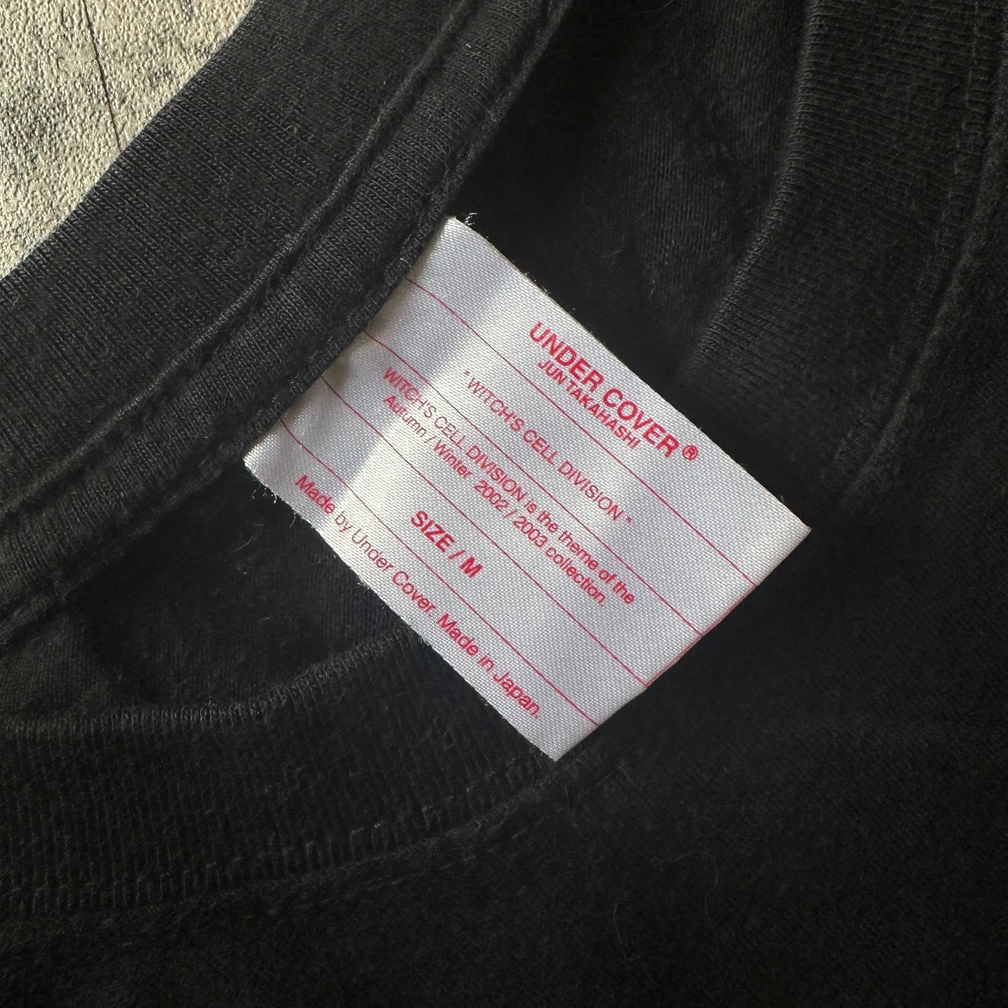 AW02 Undercover “Witch’s Cell Division” Long Sleeve - 269archive