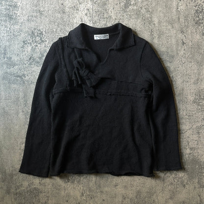 AW03 Comme des Garçons Robe de Chambre “Knot” Knitted Sweater - 269archive