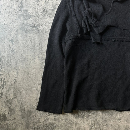 AW03 Comme des Garçons Robe de Chambre “Knot” Knitted Sweater - 269archive