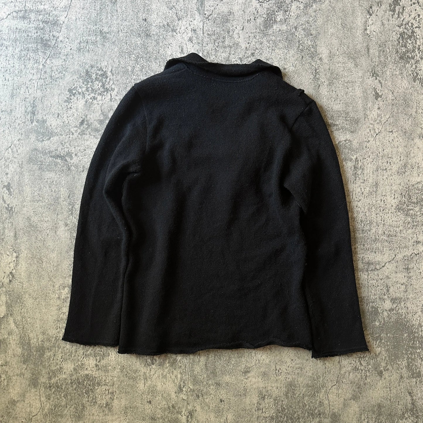 AW03 Comme des Garçons Robe de Chambre “Knot” Knitted Sweater - 269archive