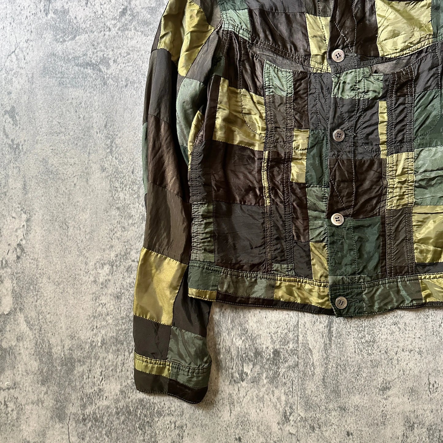 AW03 Comme des Garçons Tricot Patchwork Jacket - 269archive
