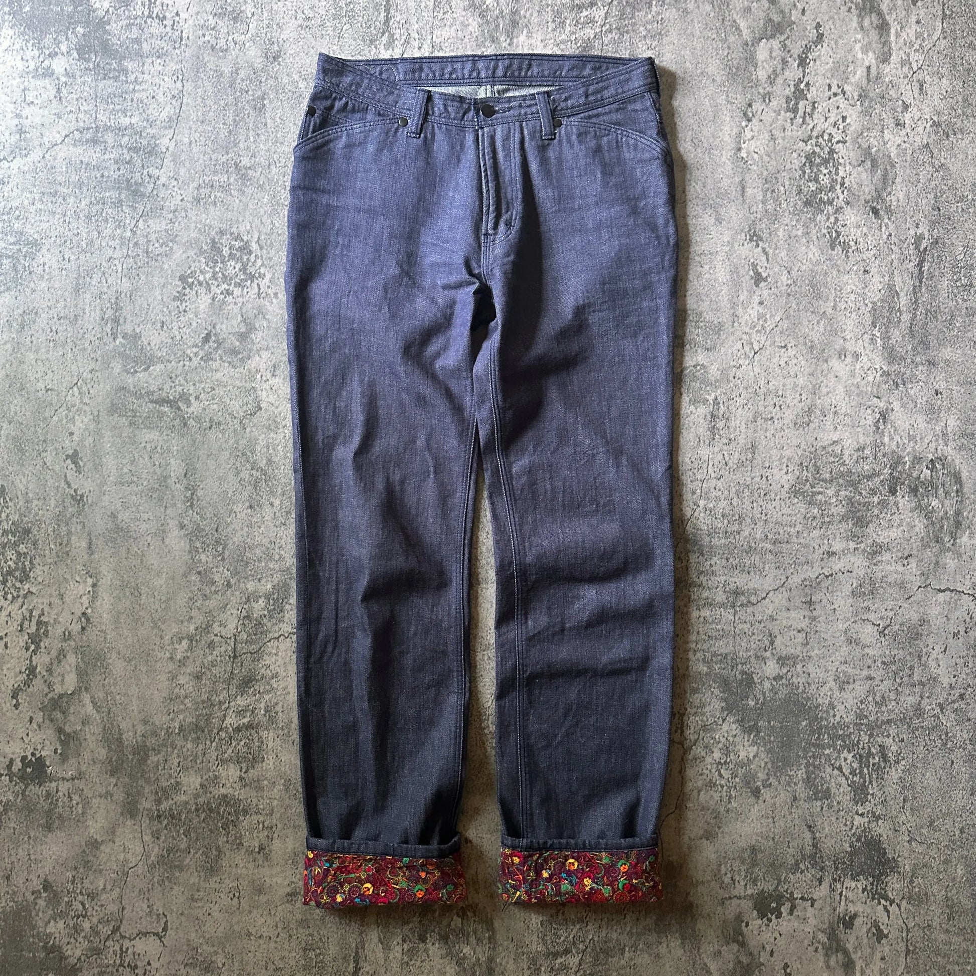 AW03 Number (N)ine Psychedelic Pain Denim - 269archive