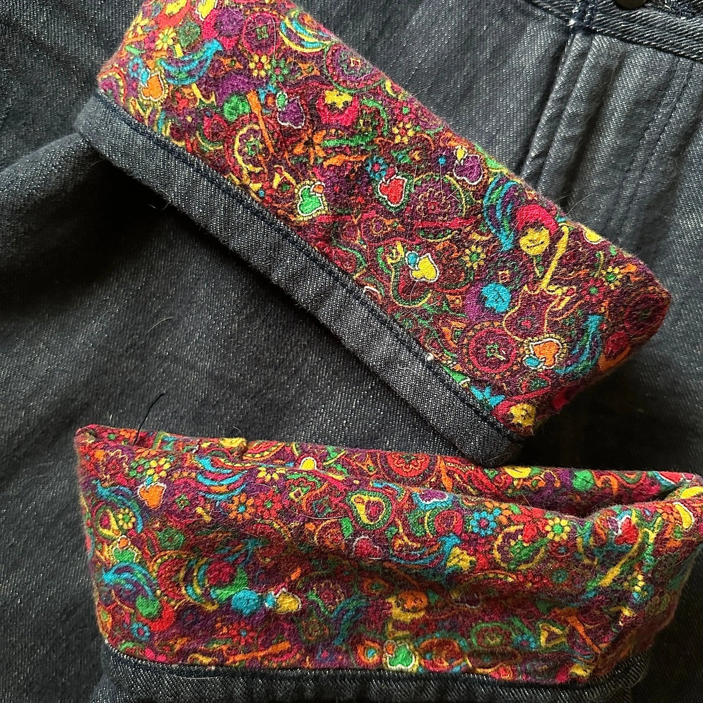 AW03 Number (N)ine Psychedelic Pain Denim - 269archive
