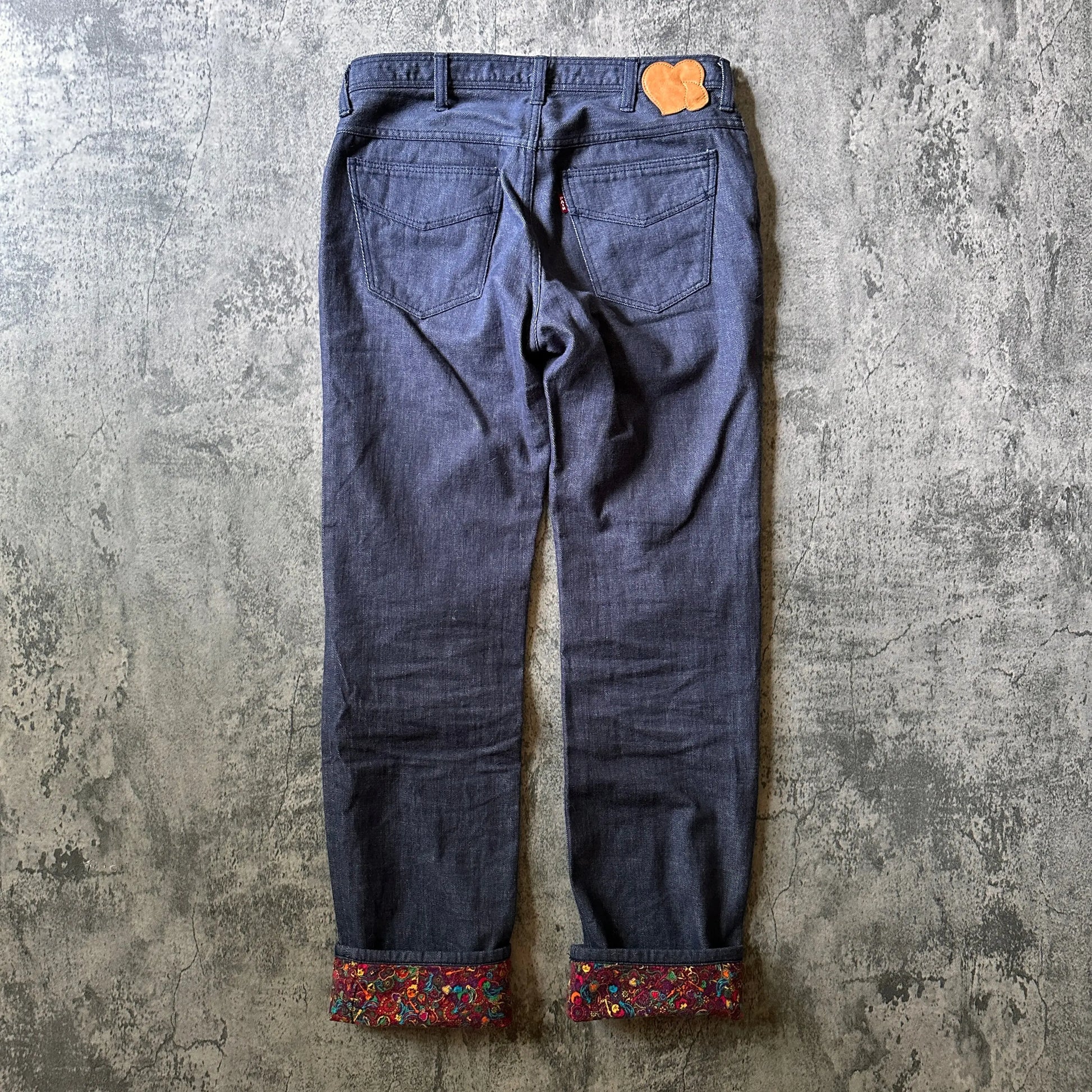 AW03 Number (N)ine Psychedelic Pain Denim - 269archive