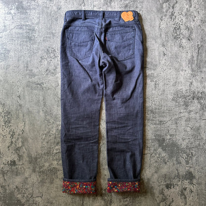 AW03 Number (N)ine Psychedelic Pain Denim - 269archive