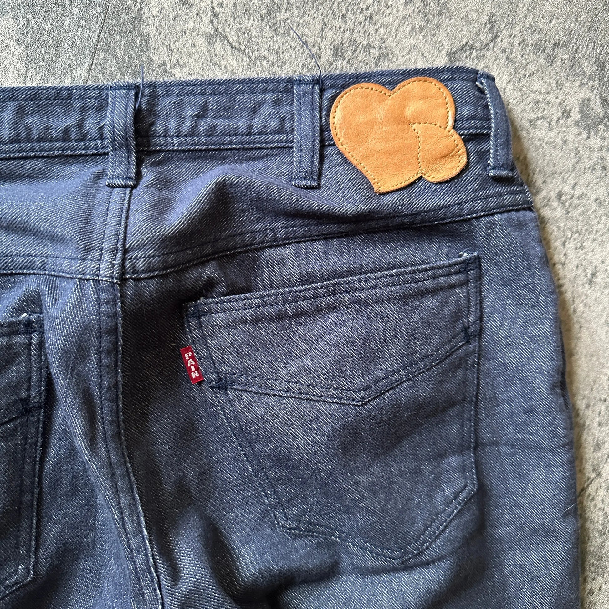 AW03 Number (N)ine Psychedelic Pain Denim - 269archive