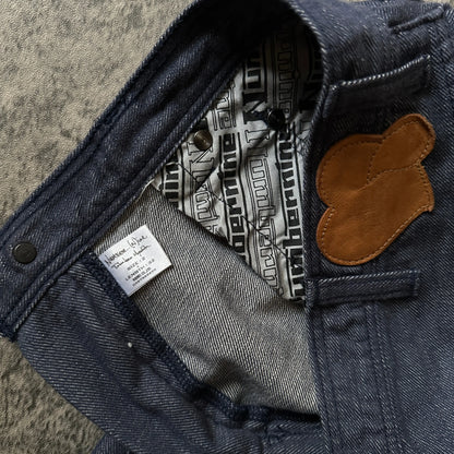 AW03 Number (N)ine Psychedelic Pain Denim - 269archive