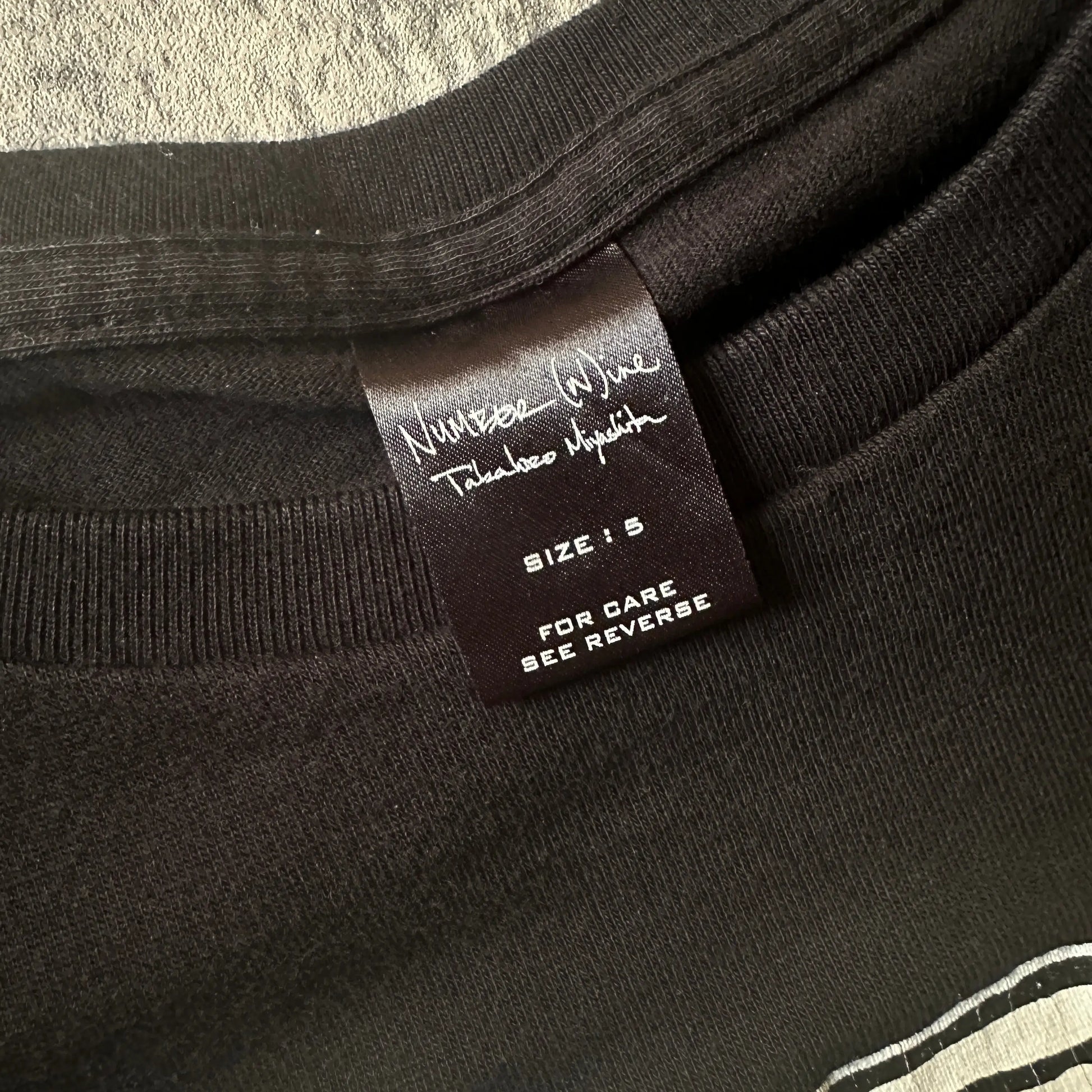 AW03 Number (N)ine "Touch Me I'm Sick" Cigarette Tee - 269archive