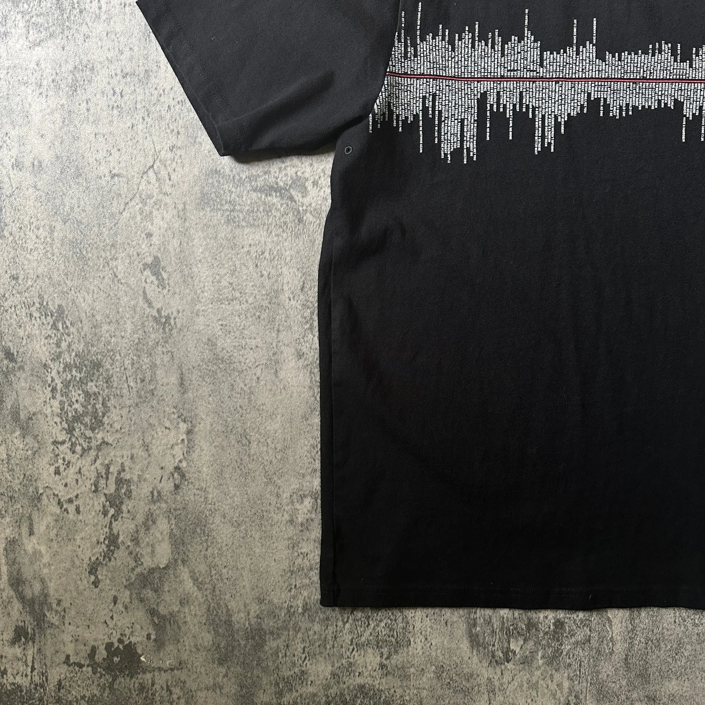 AW03 Number (N)ine “Touch Me I’m Sick” Nirvana Lyric Tee - 269archive
