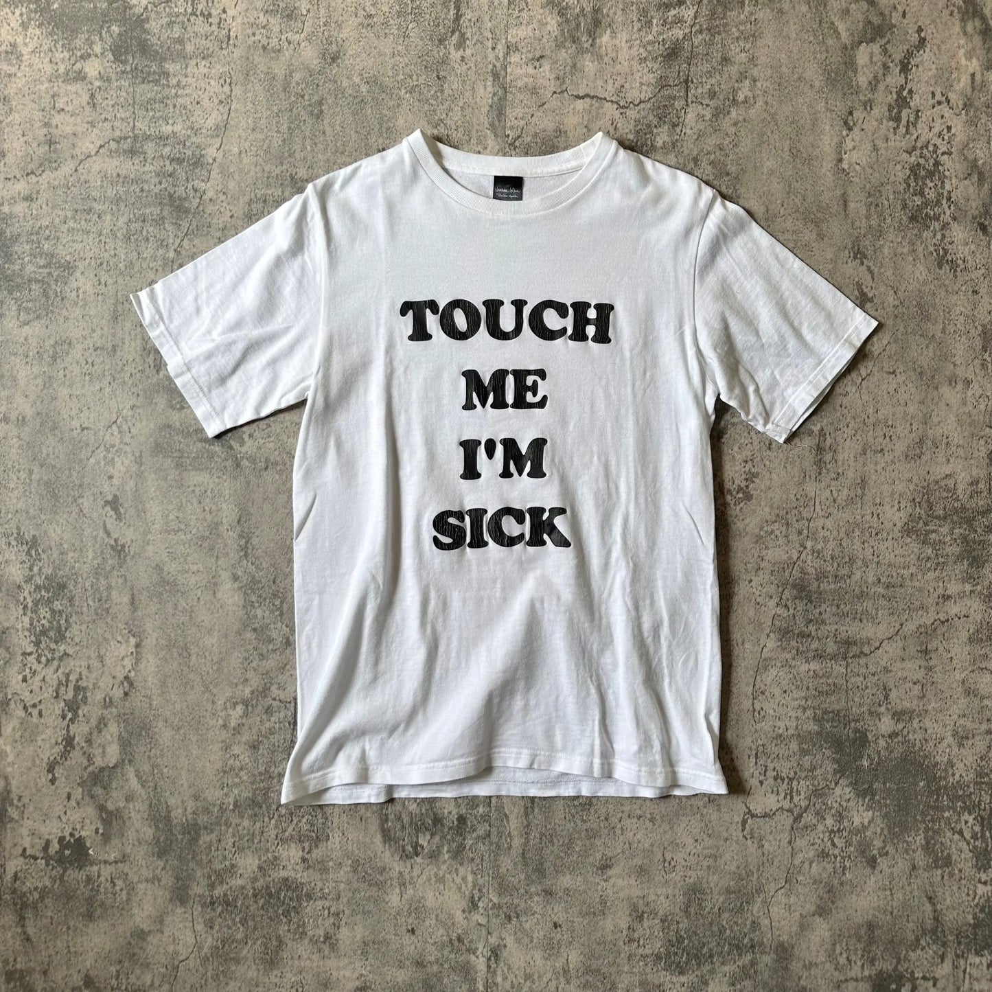AW03 Number (N)ine “Touch Me I’m Sick” Slogan Tee - 269archive