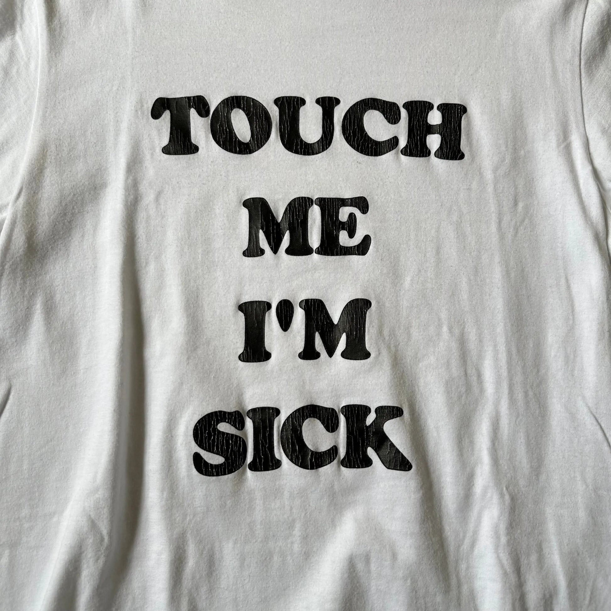 AW03 Number (N)ine “Touch Me I’m Sick” Slogan Tee - 269archive