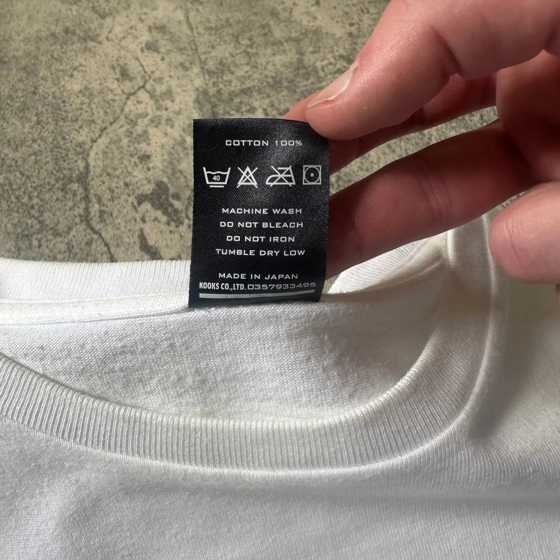 AW03 Number (N)ine “Touch Me I’m Sick” Slogan Tee - 269archive