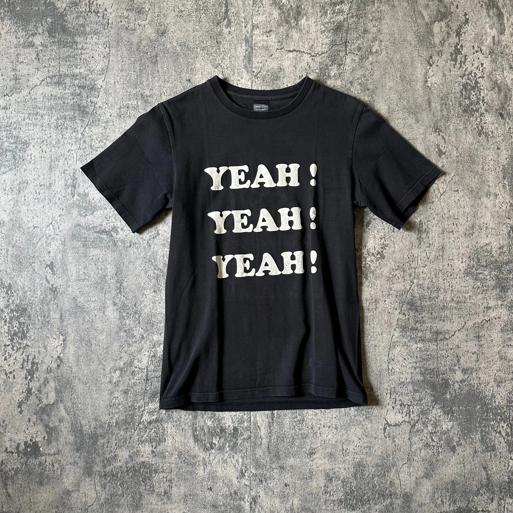 AW03 Number (N)ine “Yeah! Yeah! Yeah!” Slogan Tee - 269archive