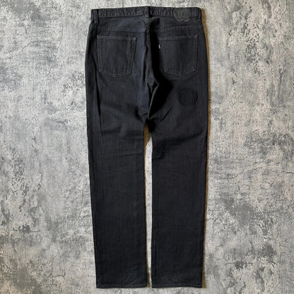 AW04 Number (N)ine “Give Peace a Chance” Patch Denim - 269archive