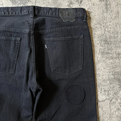 AW04 Number (N)ine “Give Peace a Chance” Patch Denim - 269archive