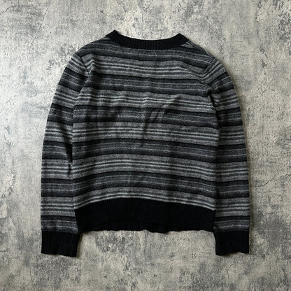 AW07 Number (N)ine Striped Cardigan - 269archive