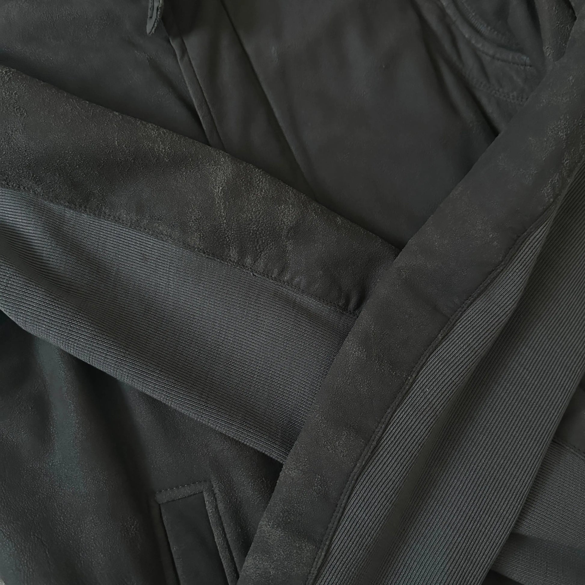 AW09 Rick Owens “Crust” Blistered Lamb Leather Pilot F-1 Jacket - 269archive