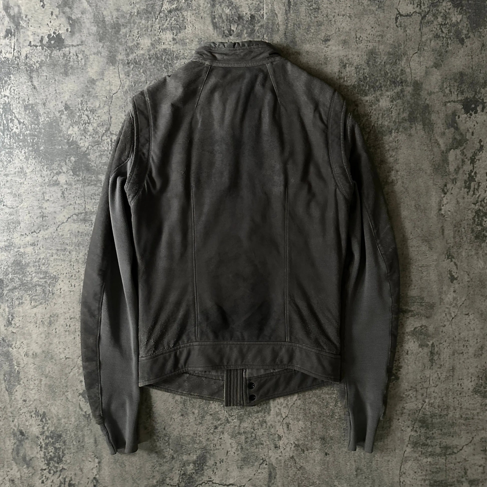 AW09 Rick Owens “Crust” Blistered Lamb Leather Pilot F-1 Jacket - 269archive