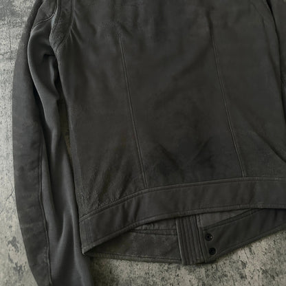 AW09 Rick Owens “Crust” Blistered Lamb Leather Pilot F-1 Jacket - 269archive