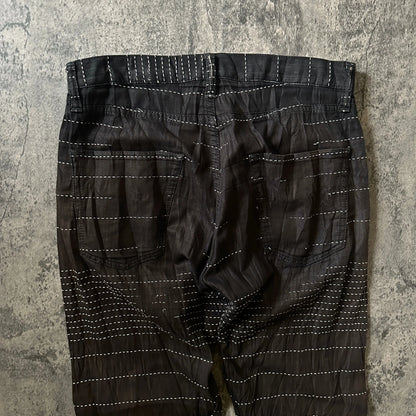 AW11 Runway Issey Miyake “Boro Stitched” APOC Pants - 269archive