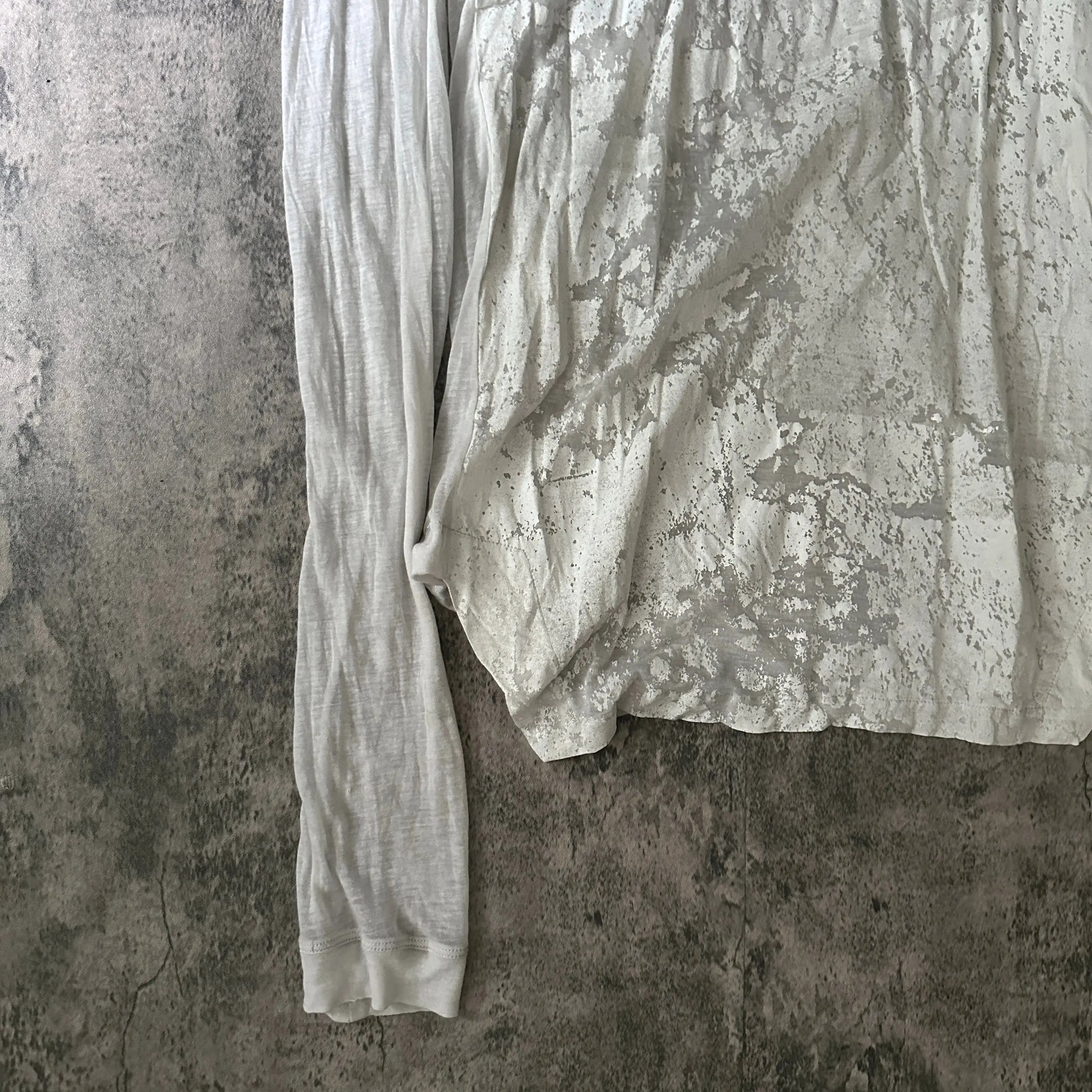 AW15 Julius “Cracked Paint” Mesh Long Sleeve - 269archive