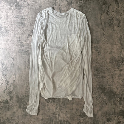 AW15 Julius “Cracked Paint” Mesh Long Sleeve - 269archive
