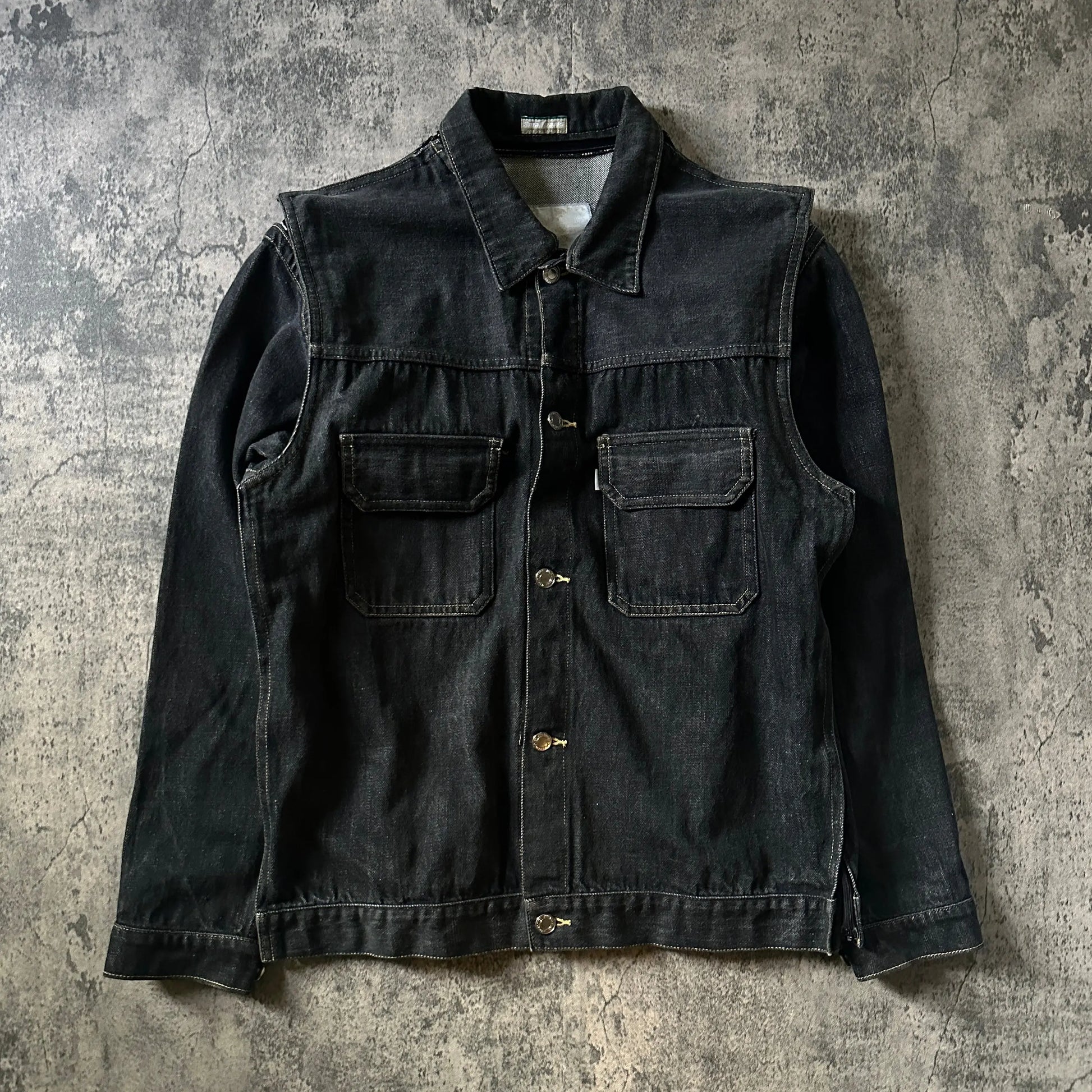 AW98 Undercover “Small Parts” Detachable Denim Jacket - 269archive