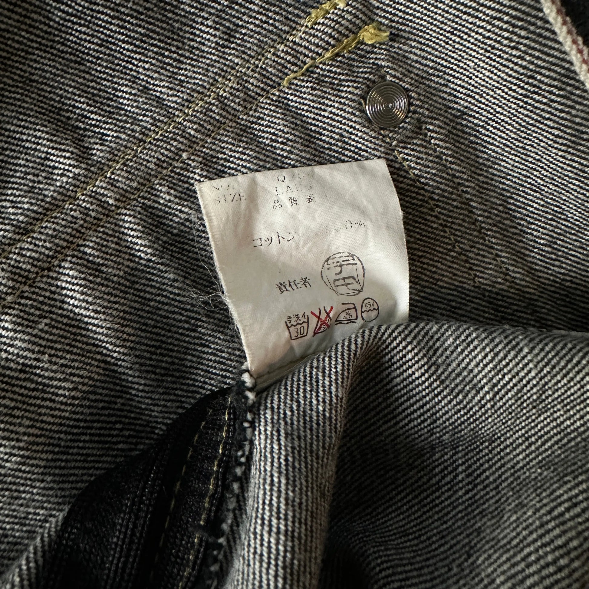AW98 Undercover “Small Parts” Detachable Denim Jacket - 269archive
