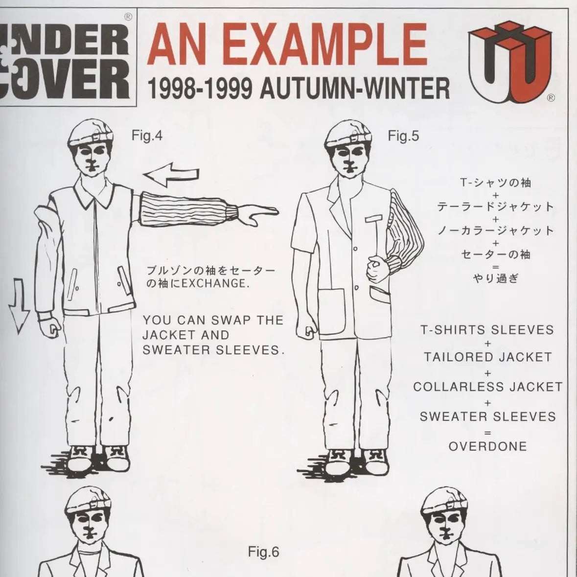 AW98 Undercover “Small Parts” Detachable Denim Jacket - 269archive